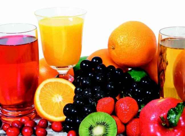 Reteta de suc de fructe
